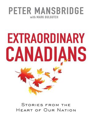 cover image of Extraordinary Canadians